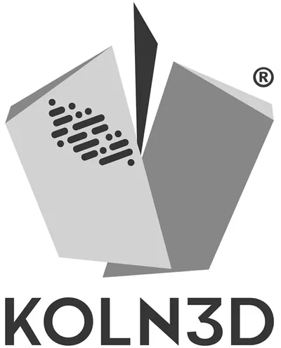 Logo de Koln3D, client de Xavier Delinotte pour la création de son business plan en Suisse.